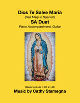 Dios Te Salve, Maria (SA Duet)   Vocal Solo & Collections sheet music cover
